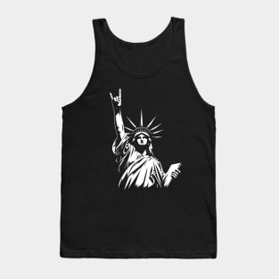 Let's Rock with Lady Liberty Tank Top